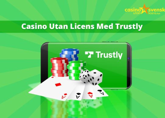 Casino utan licens med Trustly logga