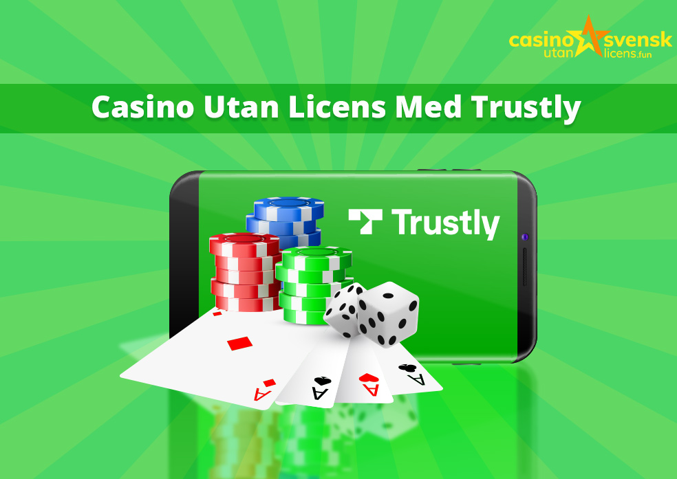 Casino utan licens med Trustly logga